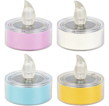 Vícebarevné LED čajové svíčky