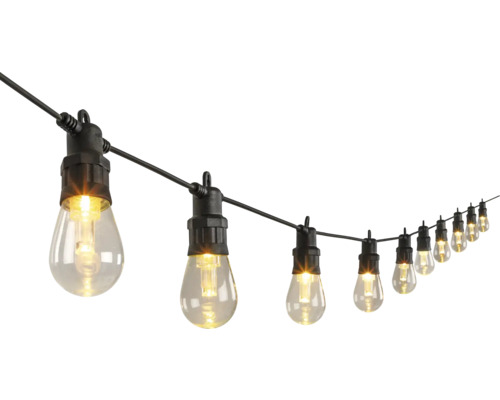 Světelný řetěz s několika žárovkami