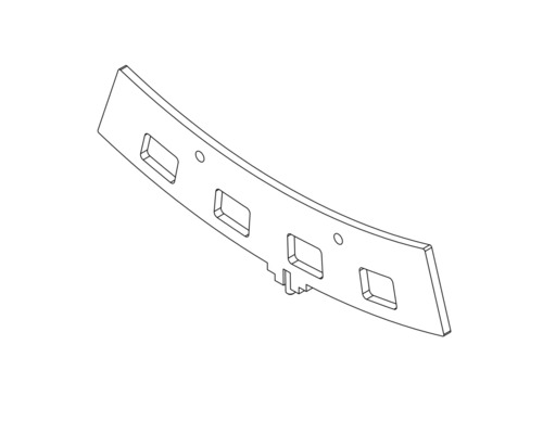 Tvarový díl s výřezy