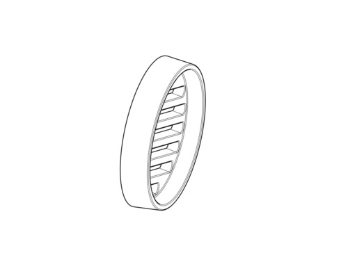 Kulatý větrací otvor s lamelami