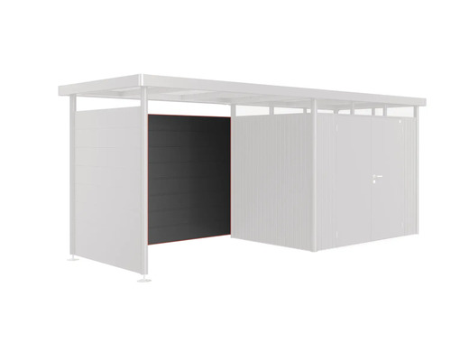 Zahradní domek s boční stěnou