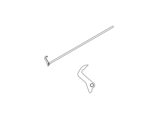 Nákres dvou náhradních dílů pro okno