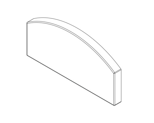 Zobrazení prvku sprchové stěny