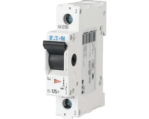 Vypínač hlavní EATON na DIN lištu 1P 25A Jistič Eaton