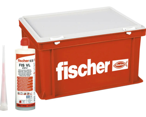 Fischer FIS VL 410 C injektážní malta v sadě s maltovou kartuší a příslušenstvím