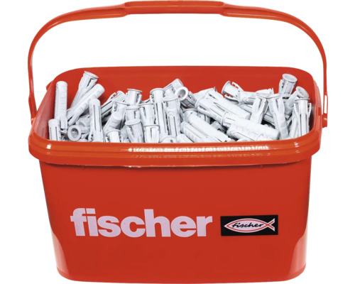 Hmoždinky Fisher SX Plus 12×60 mm kyblík 350 ks Kbelík plný univerzálních hmoždinek Fischer