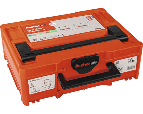 Fischer Systainer s hmoždinkami a šrouby