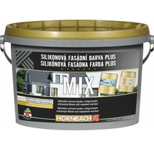 Silikonová fasádní barva v kbelíku od společnosti Hornbach