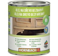 Bezbarvý olej na dřevo v plechovce