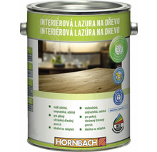 Lazura na dřevo do interiéru v kovovém kbelíku