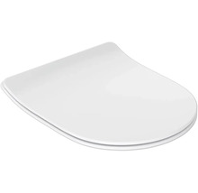 Bílé záchodové prkénko