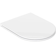 Toaletní sedátko ve tvaru písmene D