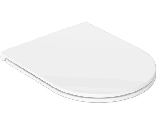 Toaletní sedátko ve tvaru písmene D