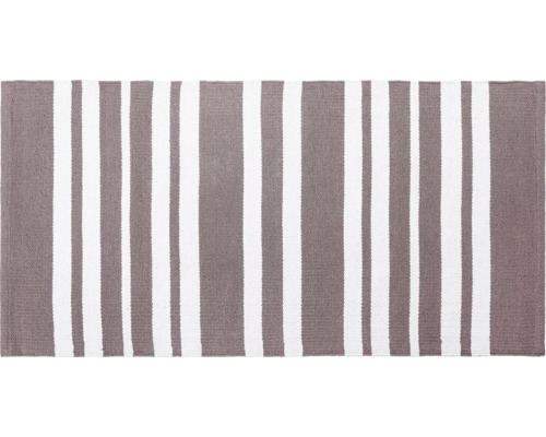 Koberec s pruhovaným vzorem