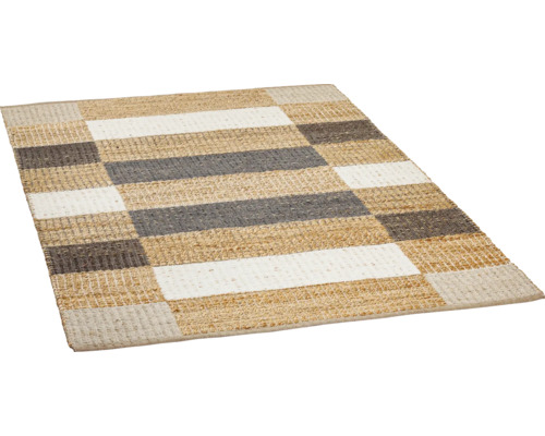 Obdélníkový koberec s geometrickým vzorem