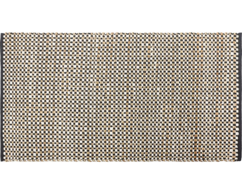 Přírodní koberec SoleVito Natur Loreto 80x150 cm Obdélníkový koberec s tkaným vzorem