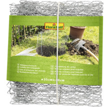 Ochranný košík proti hrabošům z drátěného pletiva, 35 x 40 centimetrů