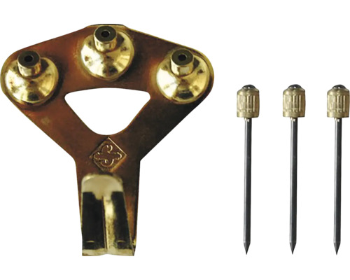 Hřebíkový háček na obrazy pro montáž na stěnu