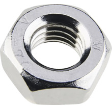 Šestihranná matice z kovu