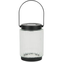 Solární lucerna ze skla s držadlem