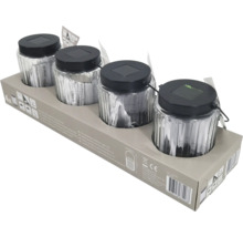 Čtyři solární světla v jednom balení