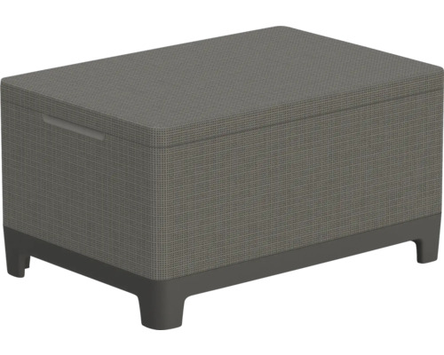 Čalouněný úložný box s víkem