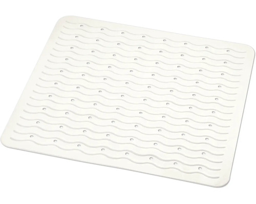 Podložka do sprchy RIDDER Playa 54 x 54 cm bílá Čtvercová podložka do vany s vlnitým designem a přísavkami