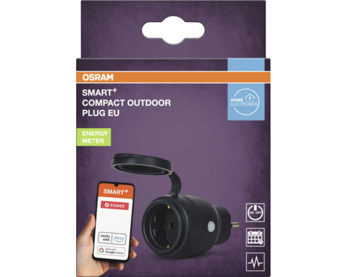 Kompaktní venkovní zástrčka Osram Smart+ pro evropský prostor