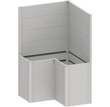 Hliníkový vyvýšený záhon