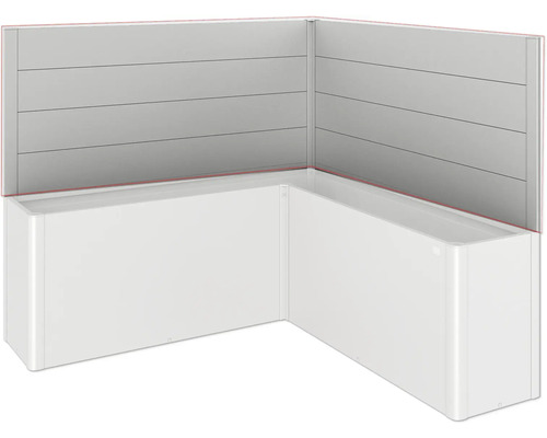 Rohová obestavba vany s nástěnnými panely