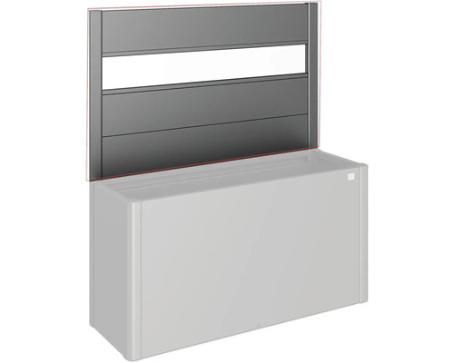 Zahradní box s prvkem na ochranu soukromí