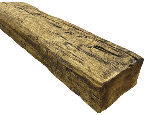 Dekorativní trám z polyuretanu ve vzhledu dřeva