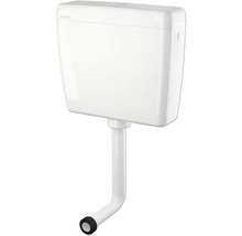 Nástěnná splachovací nádržka s připojovací trubkou