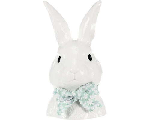 Dekorativní figurka zajíce s mašlí