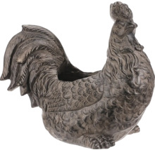 Dekorativní květináč ve tvaru kohouta do zahrady