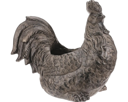 Dekorativní květináč ve tvaru kohouta do zahrady