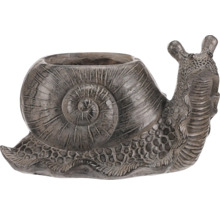 Dekorativní květináč ve tvaru šneka