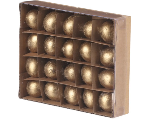 Balení šestnácti zlatých velikonočních vajíček