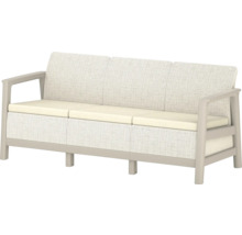 Zahradní sedací souprava Třísedadlová pohovka s polstry