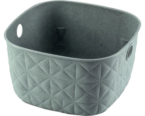 Úložný koš z plastu s kosočtvercovým vzorem