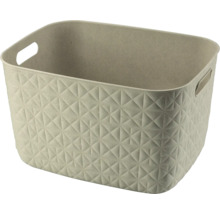 Úložný koš s geometrickým vzorem a držadly