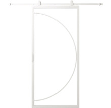 Posuvné dveře s kruhovým designem