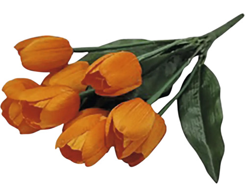 Kytice oranžových tulipánů