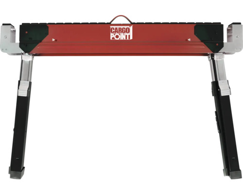 Stavební koza Cargo Point 1100x960 mm skládací, nosnost 589 kg Cargo Point Pomůcka pro nakládání s nastavitelnými podpěrnými nohami