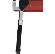 Detailní pohled na teleskopické prodloužení rukojeti pro nástroj