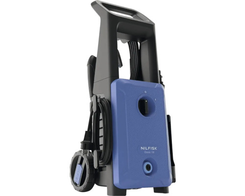 Vysokotlaký čistič Nilfisk s kolečky a navijákem kabelu