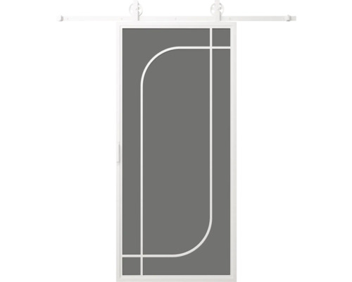 Posuvné dveře s grafickým designem pro interiér