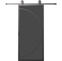 Posuvné dveře s půlkruhovým designem a sadou kování