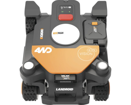 Robotická sekačka Worx Landroid s pohonem všech kol a technologií Vision