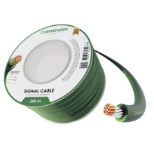 Signální kabel Grimsholm Green pro instalace robotických sekaček, 200 metrů